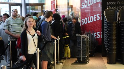Liège : début des soldes dans le magasin Primark de la Médiacité