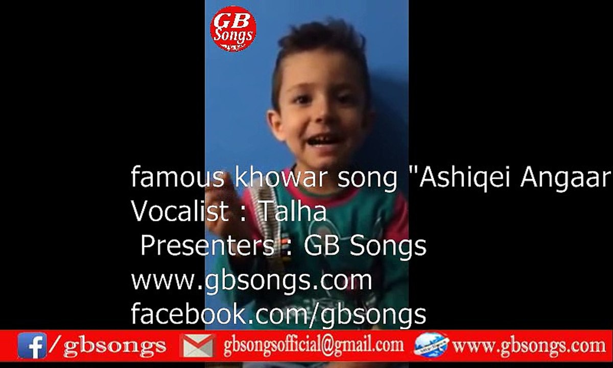 famous khowar song Ashqei Angaar singer : Talha