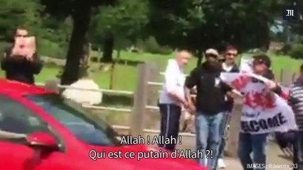 Images des actes à caractère xénophobe après le « Brexit »