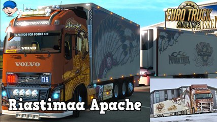 Euro Truck Simulator 2 Mods Riastimaa Apache Volvo Tandem Truck