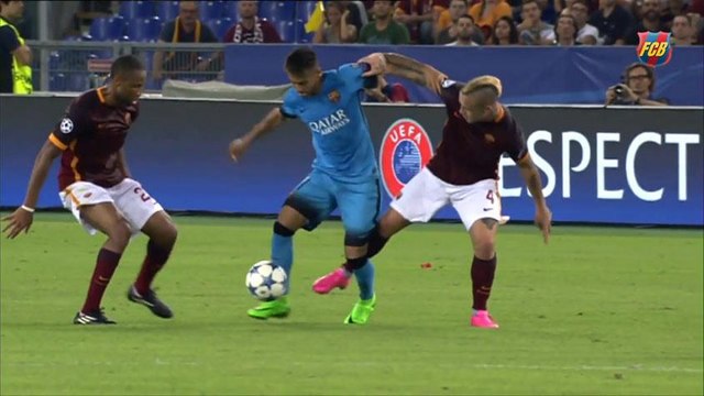Barcelona celebra renovação de Neymar com vídeo de belas jogadas do craque