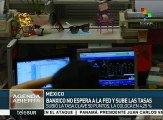 México sube su tasa de interés en 0.5%