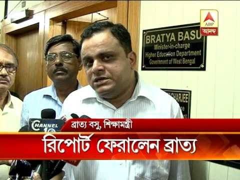 SSC report rejected by Bratya Basu