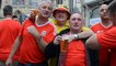 Euro 2016: Les supporters gallois vs. les supporters belges