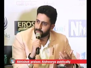 WATCH: Abhishek Bachchan goes WITTY while congratulating Wifey Aishwarya