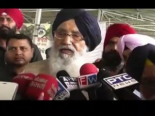 Punjab CM Parkash Singh Badal on Justice Zora panel