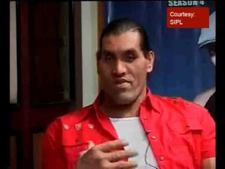 Khali is impressed with film star Salman Khan