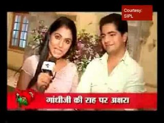 Hina aka Akshara celebrates her birthday on set