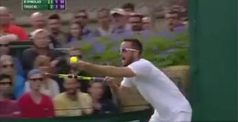 Viktor Troicki fou de rage, il s’en prend violemment à l’arbitre à Wimbledon (vidéo)