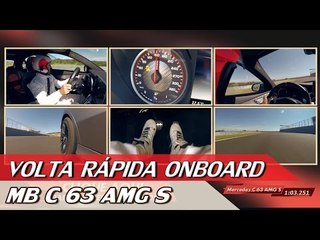 C 63 AMG S - VR ONBOARD #70 | RUBENS BARRICHELLO