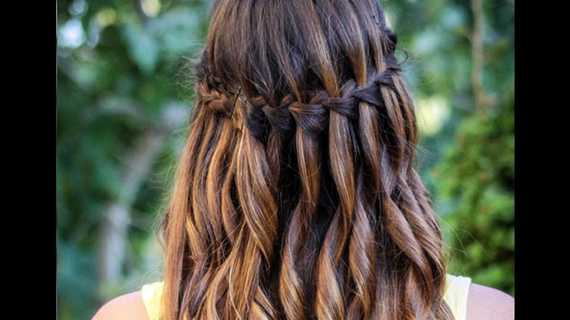 Peinados Con Trenzas Cascada