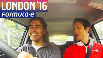 Battersea Park Track Guide w/ Bruno Senna & Dario Franchitti - Formula E London