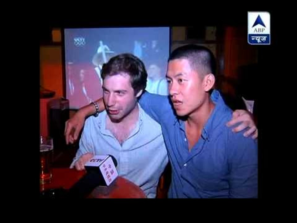 Revelers stay up all night to view opening ceremony of London Olympics