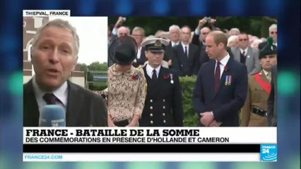 France : Français et Britanniques commémorent le centenaire de la bataille de la Somme