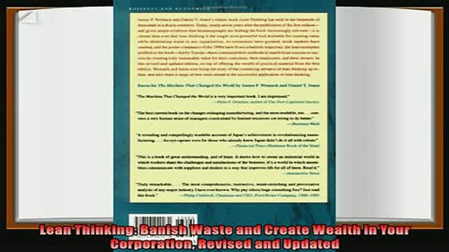 different Lean Thinking Banish Waste and Create Wealth in Your Corporation Revised and Updated