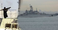 İlişkiler Yeniden Isındı! Rus Savaş Gemisi Boğazdan Böyle Geçti