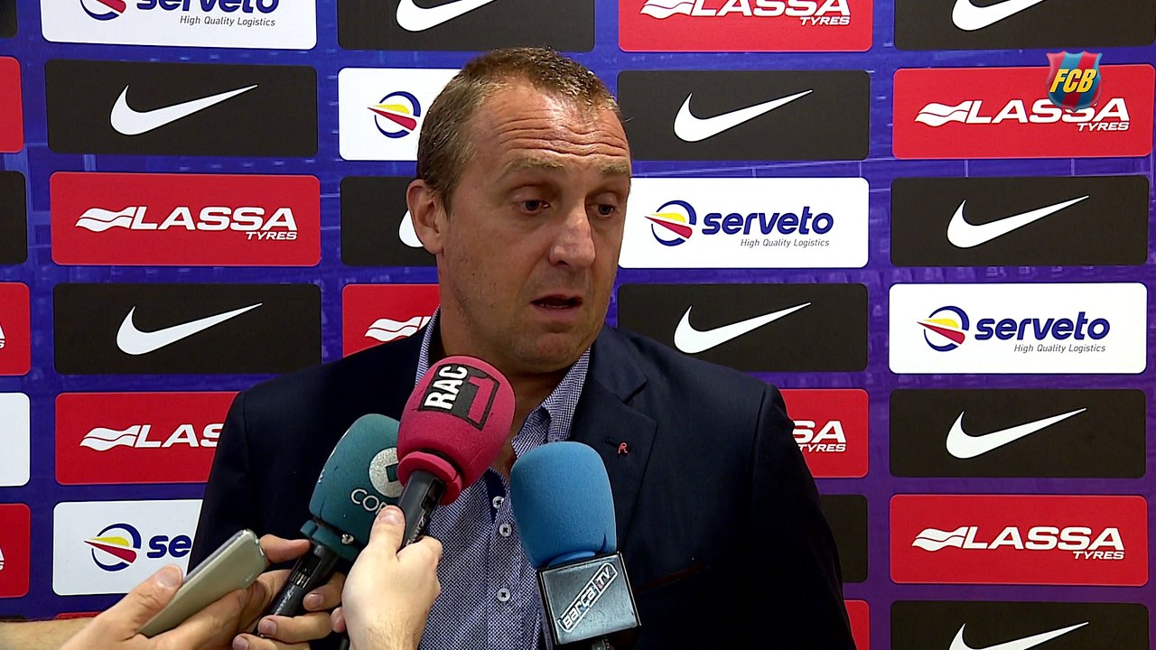 FCB Handbol: David Barrufet valora el sorteig de la EHF Champions League