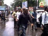 TMC supportes hit Kolkata streets to reach Dharmatala on Martyrs day