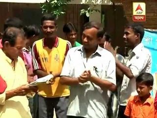 Celebration in Kirnahar, Pranab Mukherjee's ancestral home