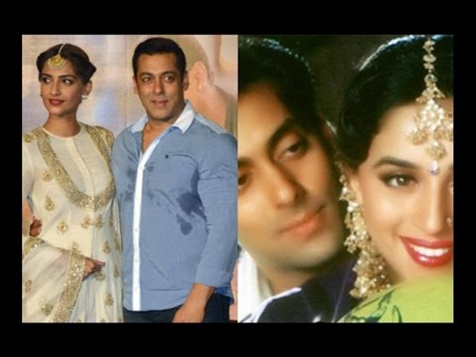 Salman Khan recently made a shocking statement saying that If you see Madhuri in Hum Aapka