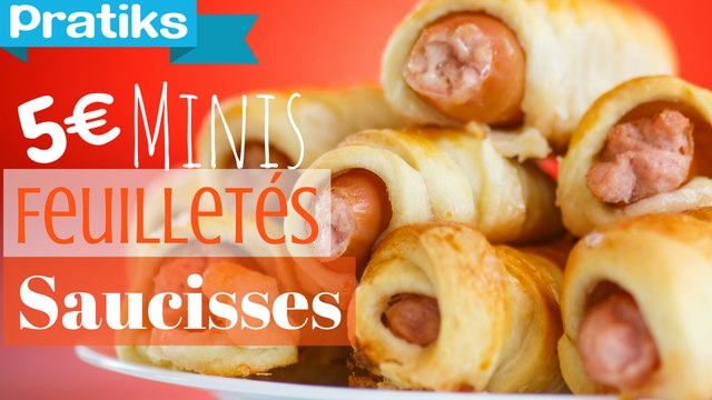 Cuisiner des minis feuilletés aux saucisses - Les astuces étudiantes