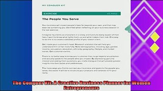 behold  The Conquer Kit A Creative Business Planner for Women Entrepreneurs