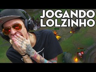 JOGANDO UM LOLZINHO! SÓ QUE NÃO - LOL ARENA