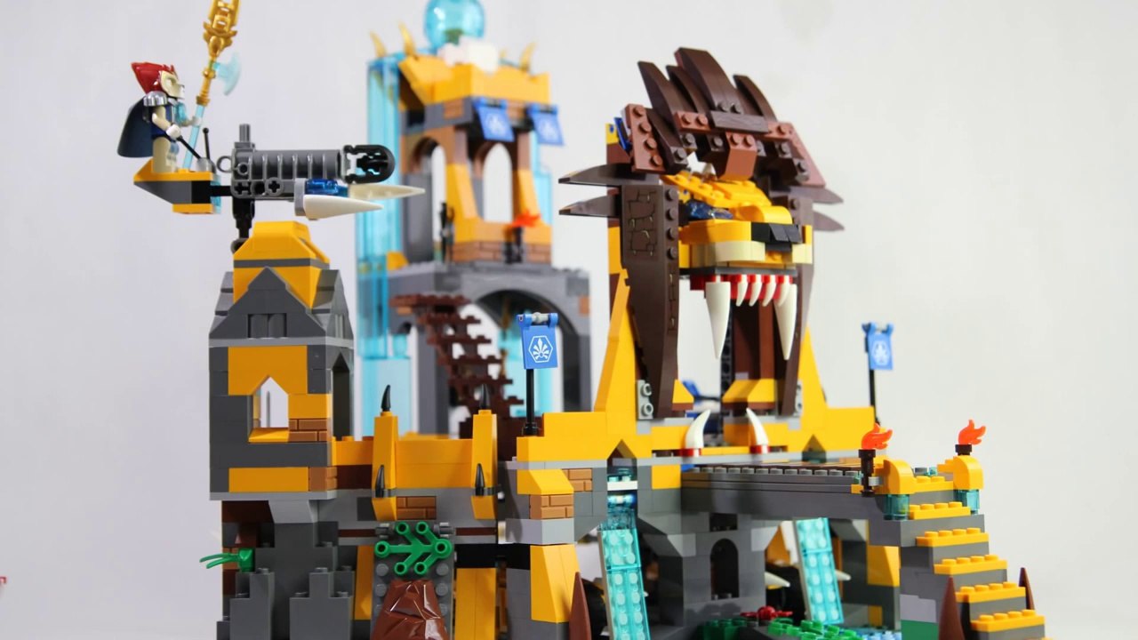 Lego Chima 70010 The Lion CHI Temple - Lego Speed Build