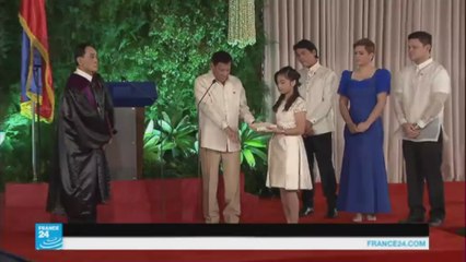 تنصيب رودريغو دوتيرتي رئيسا للفيليبين