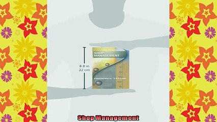 READ book  Shop Management Full EBook