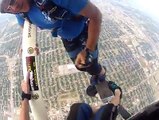 Torsades et auto-rotation pendant un saut en parachute