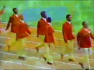 la tunisie a la ceremonie d'ouverture montreal 1976