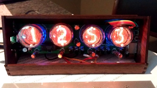 Weather Forecast Nixie clock
