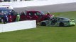 Nascar Sprint Cup 2016 Daytona 2 Practice Busch Big Crash