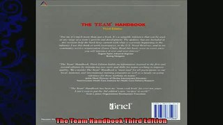 there is  The Team Handbook Third Edition