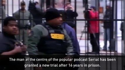 Adnan Syed of Serial podcast to get new trial