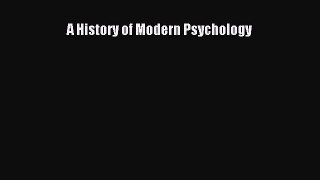 Download A History of Modern Psychology PDF Online