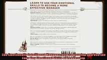 behold  The Emotionally Intelligent Manager How to Develop and Use the Four Key Emotional Skills