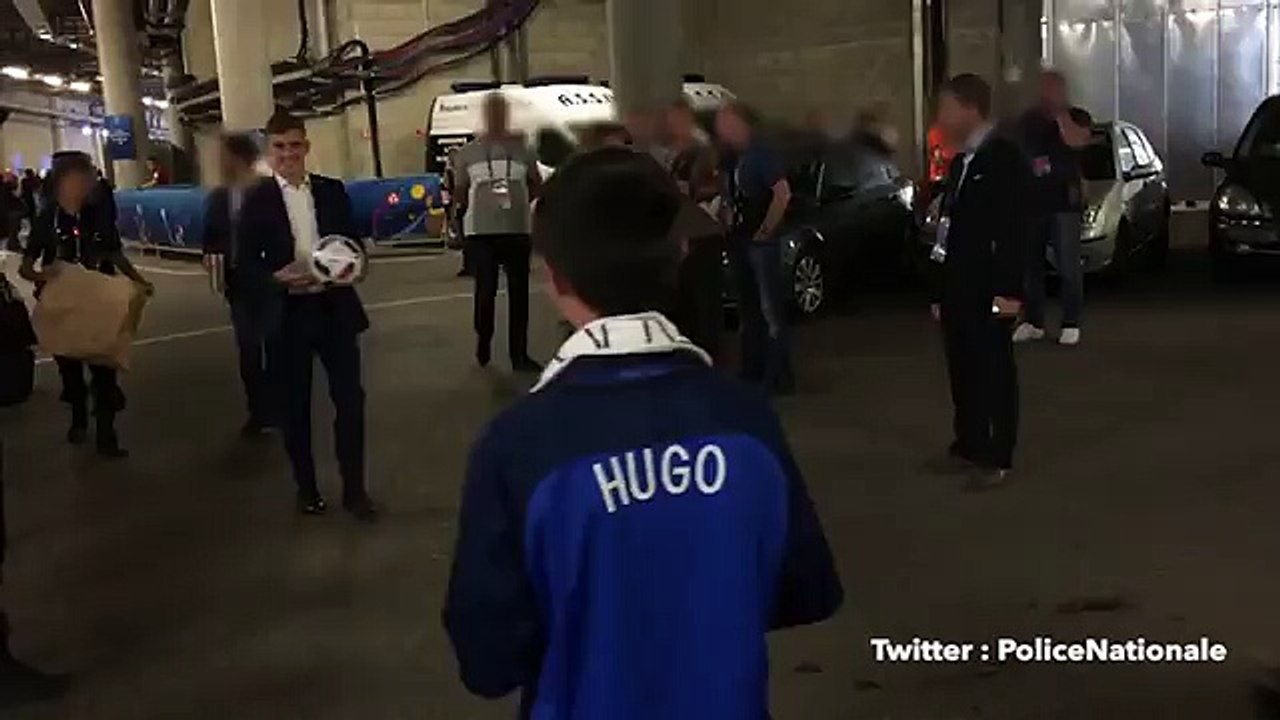 Antoine Griezmann gives match ball to son of couple murdered by ISIS