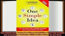 behold  One Simple Idea Revised and Expanded Edition Turn Your Dreams into a Licensing Goldmine