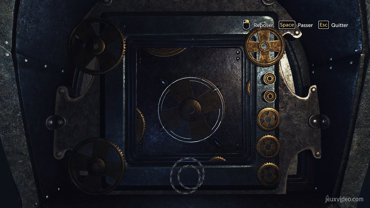 énigme rouages automate