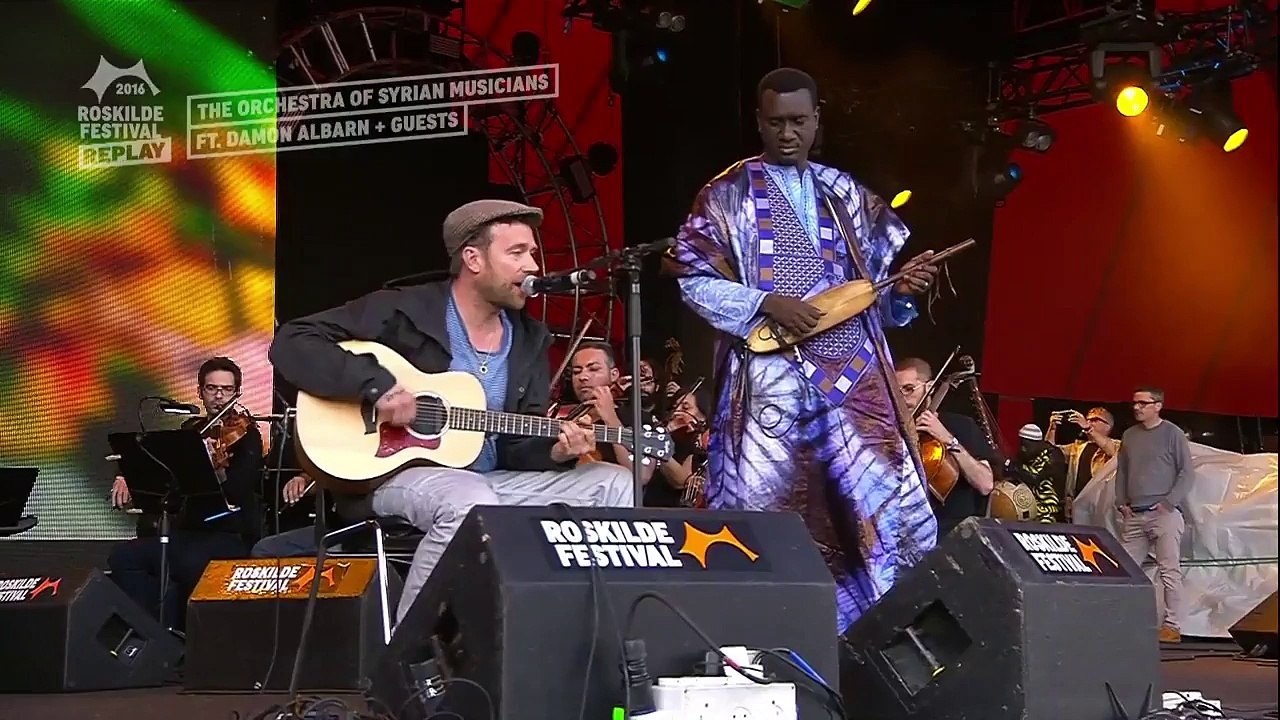 The Orchestra Of Syrian Musicians with Damon Albarn - Out of Time - Roskilde 2016