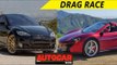 Tesla Model S P85D Vs McLaren 650S Spider  Autocar - Drag Race