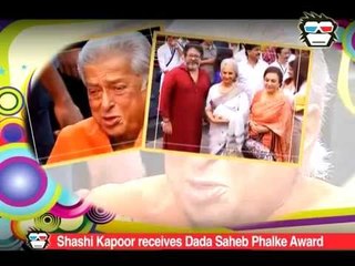 Shashi Kapoor receives Dada Saheb Phalke Award