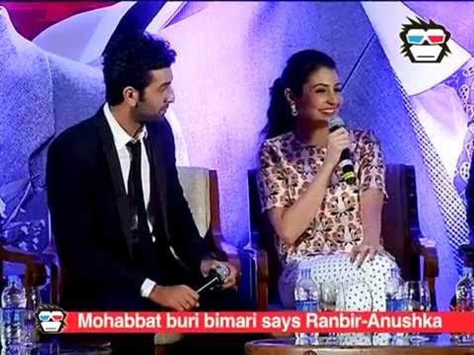 "Mohabbat buri bimari" Say the 'Bombay Velvet' stars Ranbir and Anushka