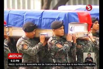 PNOY, SASAMPAHAN NG KASONG HOMICIDE NG MGA PAMILYA NG SAF 44