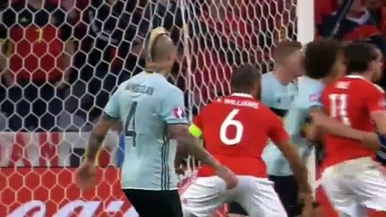УЭЛЬС - БЕЛЬГИЯ 1 - 1 ГОЛ Уильямс 01.07.2016