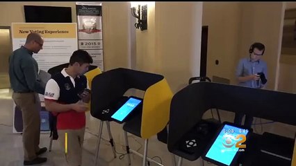 Hi-Tech Voting Machines Could Bring LA Polls Up To Date