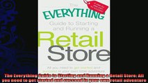 different   The Everything Guide to Starting and Running a Retail Store All you need to get started
