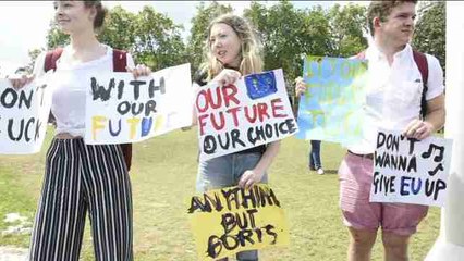 Los jóvenes británicos quieren que la UE sea parte de su futuro